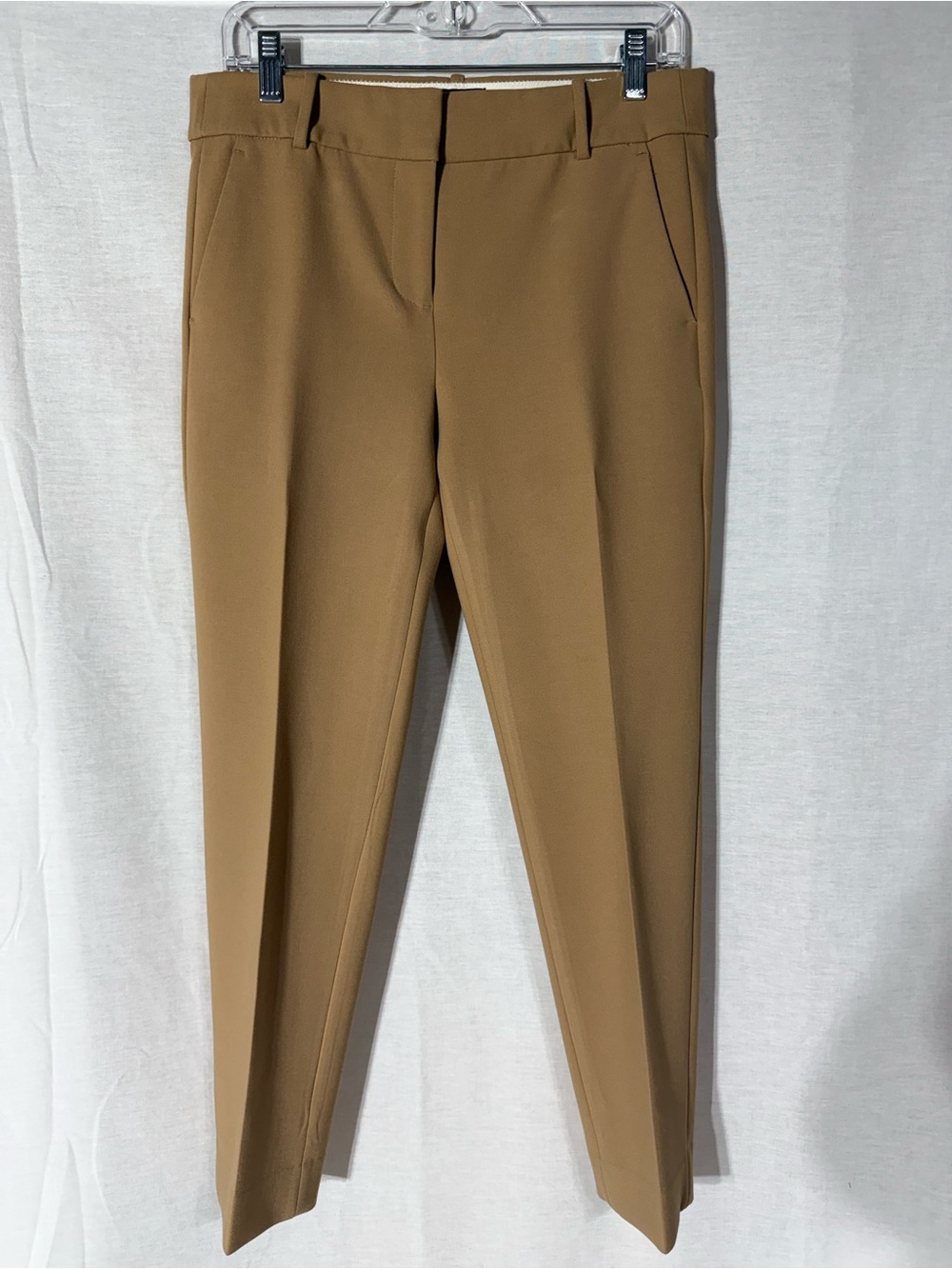 J Crew Cameron Tailored Camel Dress Pants Size 8P